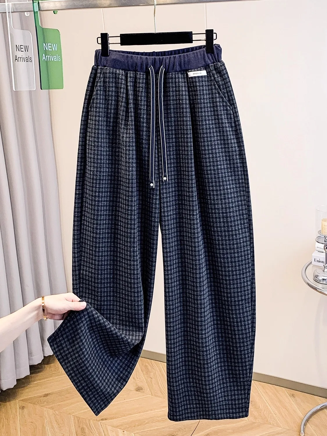 Loose Fit Plaid Wide Leg Pants Women's Casual High Waist Trousers Korean Sle Autumn Winter New Faion Lazy Loose Faion V...
Loose Fit Plaid Wide Leg Pants Women's Casual High Waist Trousers Korean Sle Autumn Winter New Faion Lazy Loose Faion V...