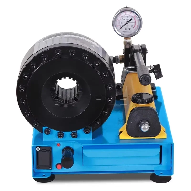 High Quality 1 Inch Portable Manual Hydraulic Hose Crimper P16HP with 7 Dies Digital PLC Controlled for Construction 220V"
High Quality 1 Inch Portable Manual Hydraulic Hose Crimper P16HP with 7 Dies Digital PLC Controlled for Construction 220V"