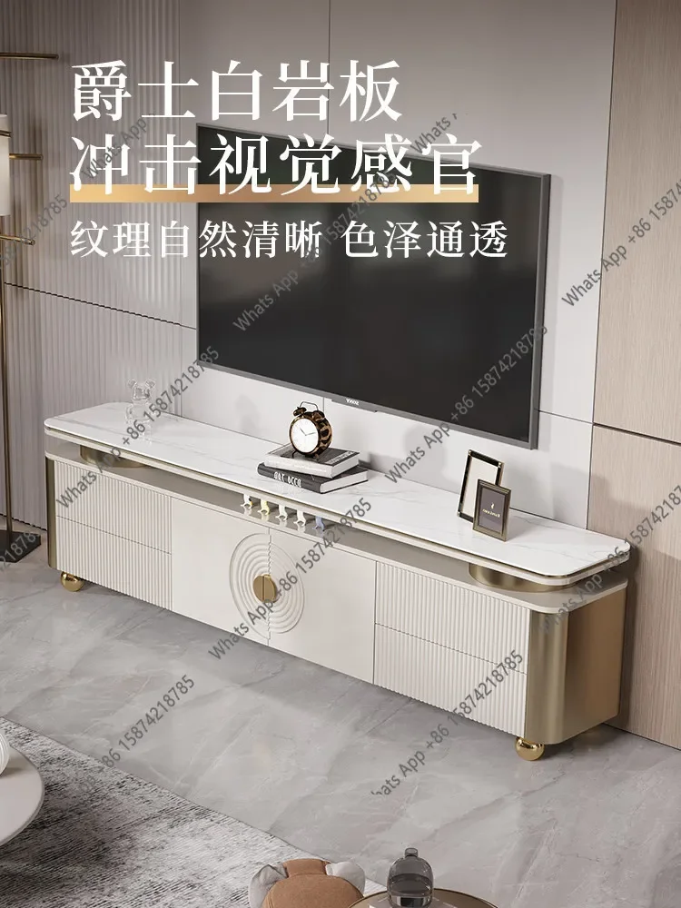 X69 Italian TV Cabinet Living Room Home Floor Light Luxury High-end Rock Slab Small Apartment New Floor Cabinet
X69 Italian TV Cabinet Living Room Home Floor Light Luxury High-end Rock Slab Small Apartment New Floor Cabinet