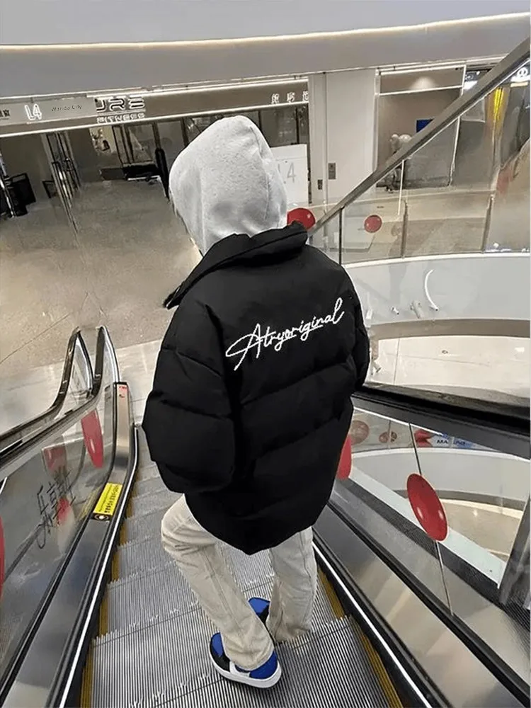 Cleanfit American Sle Men's down Jaet Cotton Coat Winter Faionable Cool High End Brand Couple Cotton Outerwear
Cleanfit American Sle Men's down Jaet Cotton Coat Winter Faionable Cool High End Brand Couple Cotton Outerwear