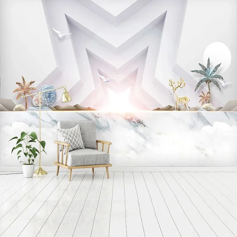 Custom Any Size Mural 3D Beautiful Photo Wallpaper Modern Design Space TV Background Wall Painting Papel De Parede Tapety Fresco
Custom Any Size Mural 3D Beautiful Photo Wallpaper Modern Design Space TV Background Wall Painting Papel De Parede Tapety Fresco