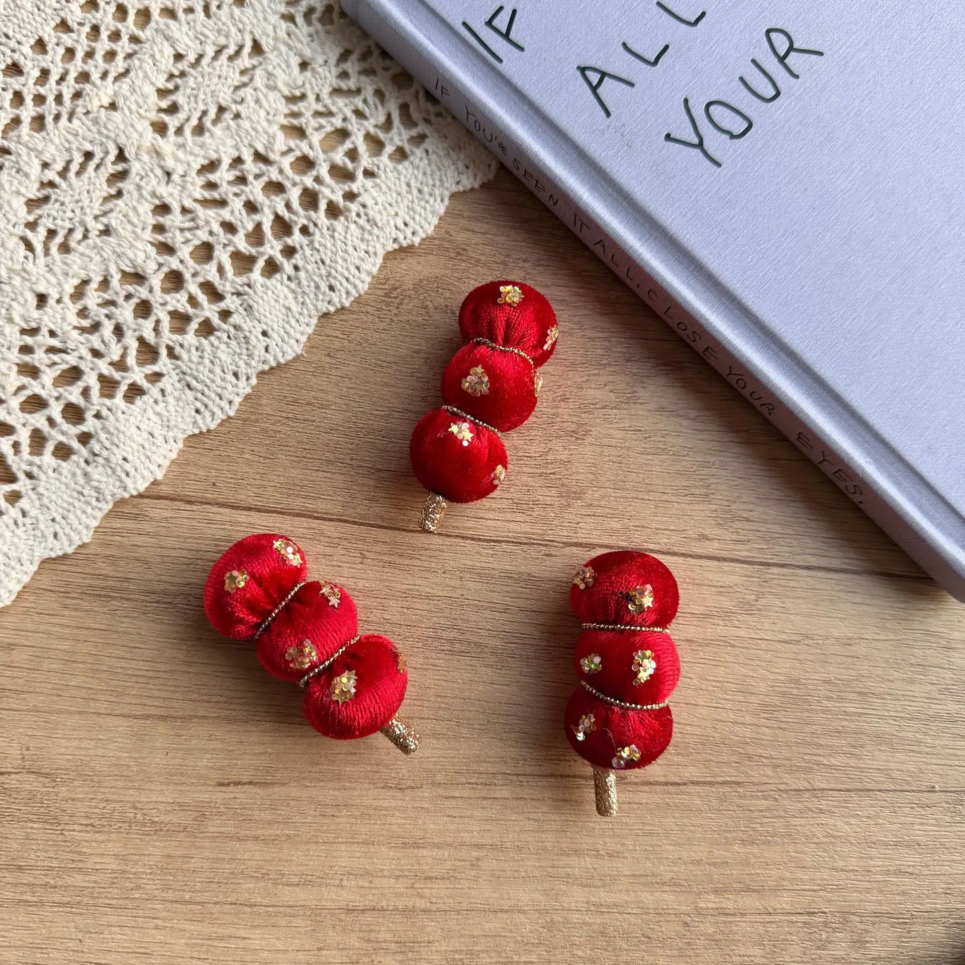 Stuffed Fabric Candy Hawthorn DIY Material for Children Hair Shoes Bag Festive Soft Premium
Stuffed Fabric Candy Hawthorn DIY Material for Children Hair Shoes Bag Festive Soft Premium