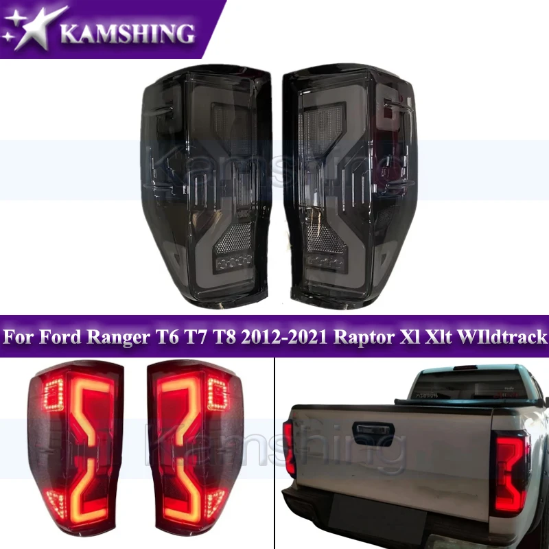 Kamshing 1pair Rear Taillight For Ford Ranger T6 T7 T8 2012-2021 Raptor Xl Xlt WIldtrack Modified LED Taillamp Rear Brake Light
Kamshing 1pair Rear Taillight For Ford Ranger T6 T7 T8 2012-2021 Raptor Xl Xlt WIldtrack Modified LED Taillamp Rear Brake Light