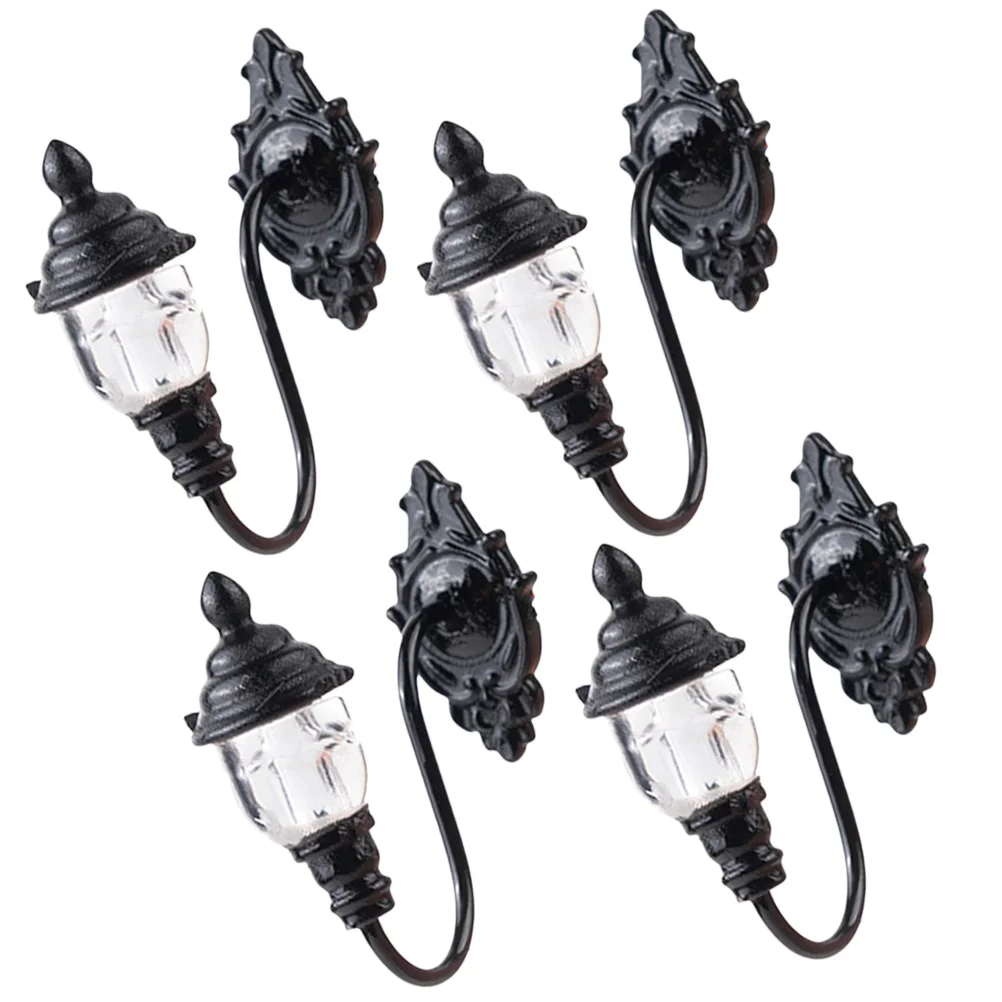 4 Pcs Dollhouse Wall Light Mini Furniture Lamp Luminous Sand Table Decorative Miniature Decorations Tiny Model Shine
4 Pcs Dollhouse Wall Light Mini Furniture Lamp Luminous Sand Table Decorative Miniature Decorations Tiny Model Shine