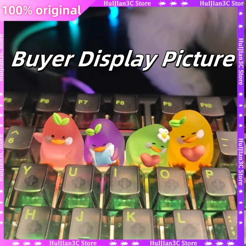 Jelly Duckling, милый прозрачный колпачок для клавиш, оригинальный механический колпачок из смолы, 1 шт., Esc, аниме, игровая клавиатура, коллекция, подарочные колпачки для клавиш
Jelly Duckling, милый прозрачный колпачок для клавиш, оригинальный механический колпачок из смолы, 1 шт., Esc, аниме, игровая клавиатура, коллекция, подарочные колпачки для клавиш
