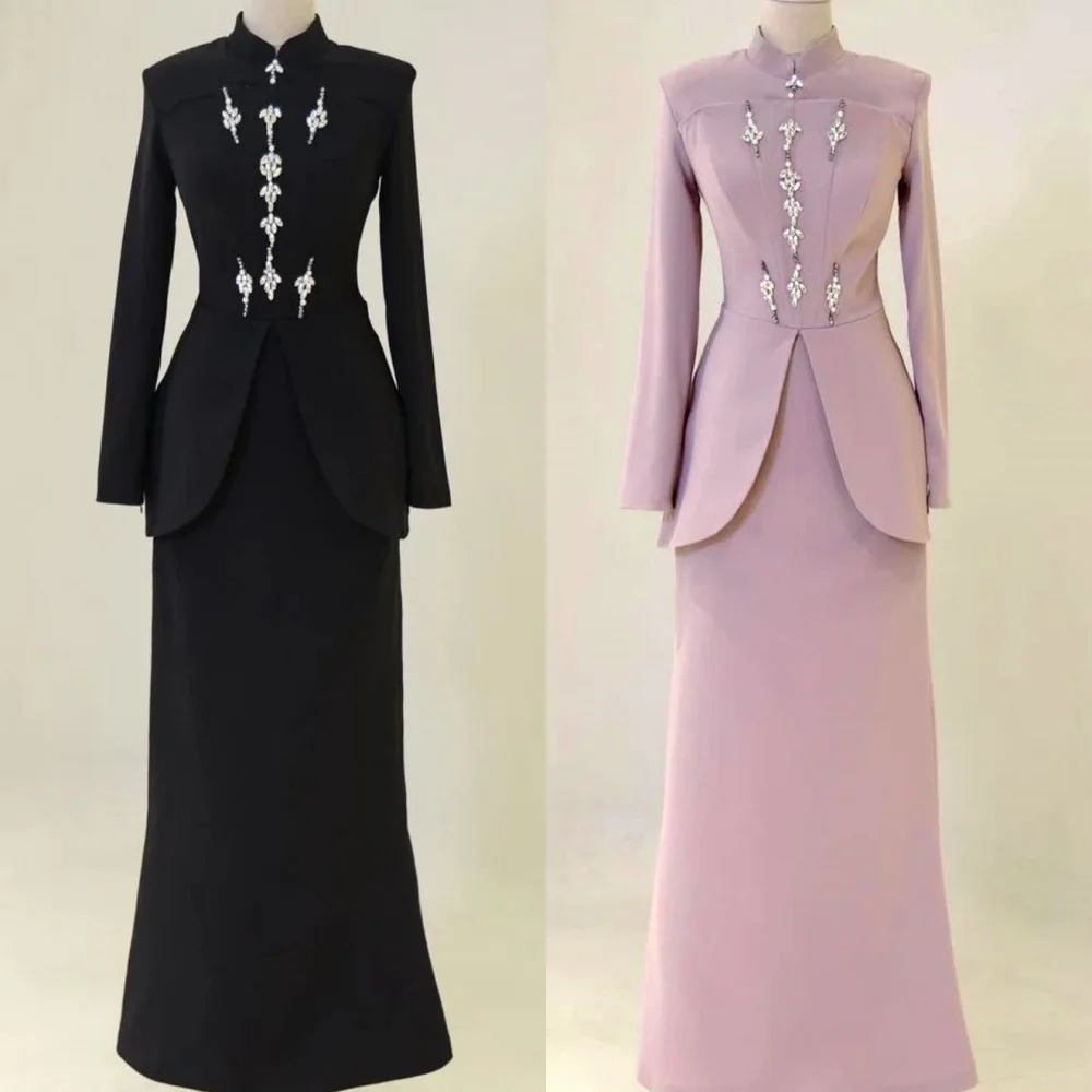 Customized Jersey Rhinestone High Collar Long Dresses Bespoke Occasion Evening Classic Chinese Style Exquisite Glitter
Customized Jersey Rhinestone High Collar Long Dresses Bespoke Occasion Evening Classic Chinese Style Exquisite Glitter