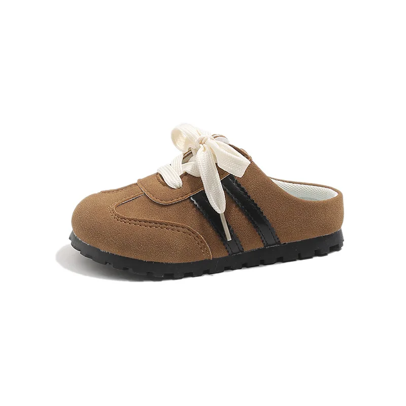 Spring Summer Girls Canvas Half Sandals Children Step-in Casual Shoes 2026 Summer Outer Wear Fashionable Slipper
Spring Summer Girls Canvas Half Sandals Children Step-in Casual Shoes 2026 Summer Outer Wear Fashionable Slipper