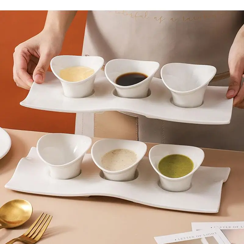 Solid Color Irregular Tableware Set Restaurant Dessert Sushi Bowl Soup Dipping Plate Molecular Cuisine Specialty
Solid Color Irregular Tableware Set Restaurant Dessert Sushi Bowl Soup Dipping Plate Molecular Cuisine Specialty