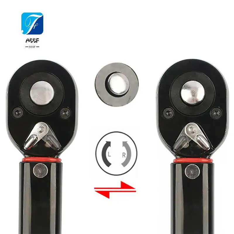 A55F-1 Piece Torque Wrench 1/2Inch Auto Repair Tire Preset Torque Wrench Black Steel 28-210N.M
A55F-1 Piece Torque Wrench 1/2Inch Auto Repair Tire Preset Torque Wrench Black Steel 28-210N.M