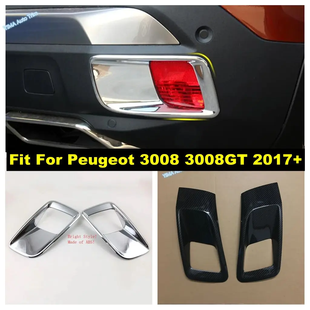 For Peugeot 3008 3008GT 2017 - 2023 Chrome Car Accessories Rear Trunk Bumper Fog Light Lamp Molding Cover Trim ABS Exterior Kit
For Peugeot 3008 3008GT 2017 - 2023 Chrome Car Accessories Rear Trunk Bumper Fog Light Lamp Molding Cover Trim ABS Exterior Kit