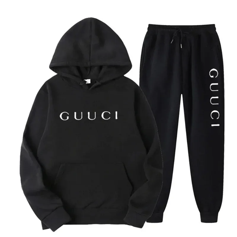 Loose Printed Pullover Hoodie Matching Long Pants Tracksuit Men Autumn Winter Fitness Sportswear
Loose Printed Pullover Hoodie Matching Long Pants Tracksuit Men Autumn Winter Fitness Sportswear