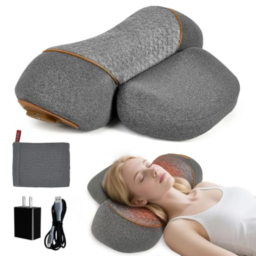 Подушка для шеи — беспроводная подушка для шеи 3-в-1 с батарейным питанием, дорожная массажная подушка для шеи для облегчения боли в плечах, глубокие тканевые боли, Rel
Подушка для шеи — беспроводная подушка для шеи 3-в-1 с батарейным питанием, дорожная массажная подушка для шеи для облегчения боли в плечах, глубокие тканевые боли, Rel