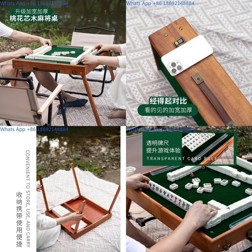 Portable Folding Mini Mahjong Set for Outdoor Travel Home Use Camping Table Game
Portable Folding Mini Mahjong Set for Outdoor Travel Home Use Camping Table Game