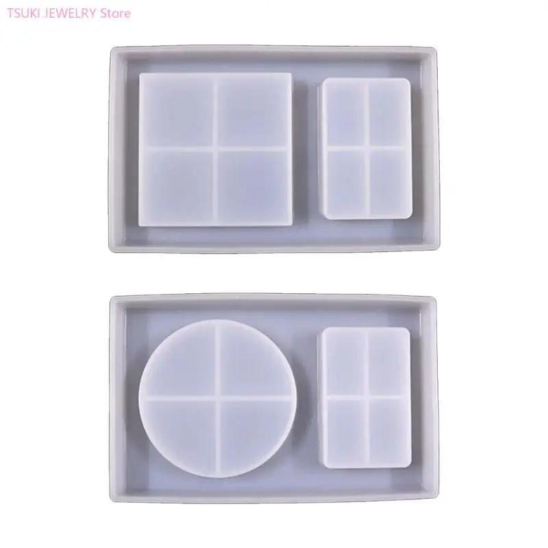 62KE 2 in 1 Tray Epoxy Resin old Cigarette for Case Silicone ould Jewelry Storage Box old DIY Crafts Decorations Casting Tool
62KE 2 in 1 Tray Epoxy Resin old Cigarette for Case Silicone ould Jewelry Storage Box old DIY Crafts Decorations Casting Tool