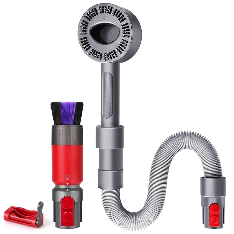 Hot Deal Groom Tool Attachments Brush + Dusting Brush + Flexible Extension Hose For Dyson V7 V8 V10 V11 V15 Vacuum Cleaner Brush
Hot Deal Groom Tool Attachments Brush + Dusting Brush + Flexible Extension Hose For Dyson V7 V8 V10 V11 V15 Vacuum Cleaner Brush
