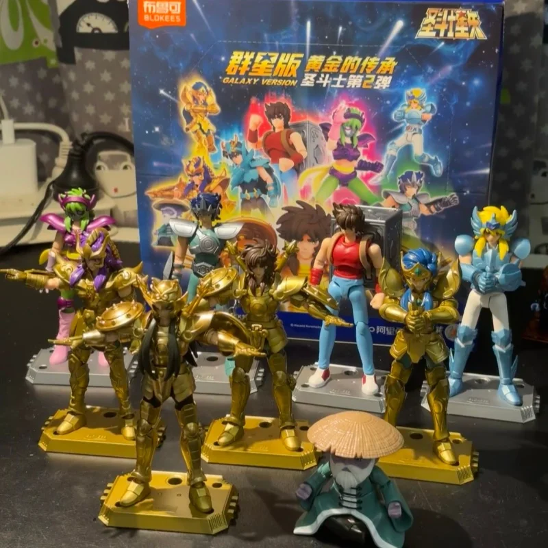 Фигурки героев Blokees Saint Seiya Galaxy Version 2, Camus Hoyoga Dohko Milo Shiryu Pegasus Nachi, аниме, ролевая модель, фигурки, игрушки
Фигурки героев Blokees Saint Seiya Galaxy Version 2, Camus Hoyoga Dohko Milo Shiryu Pegasus Nachi, аниме, ролевая модель, фигурки, игрушки