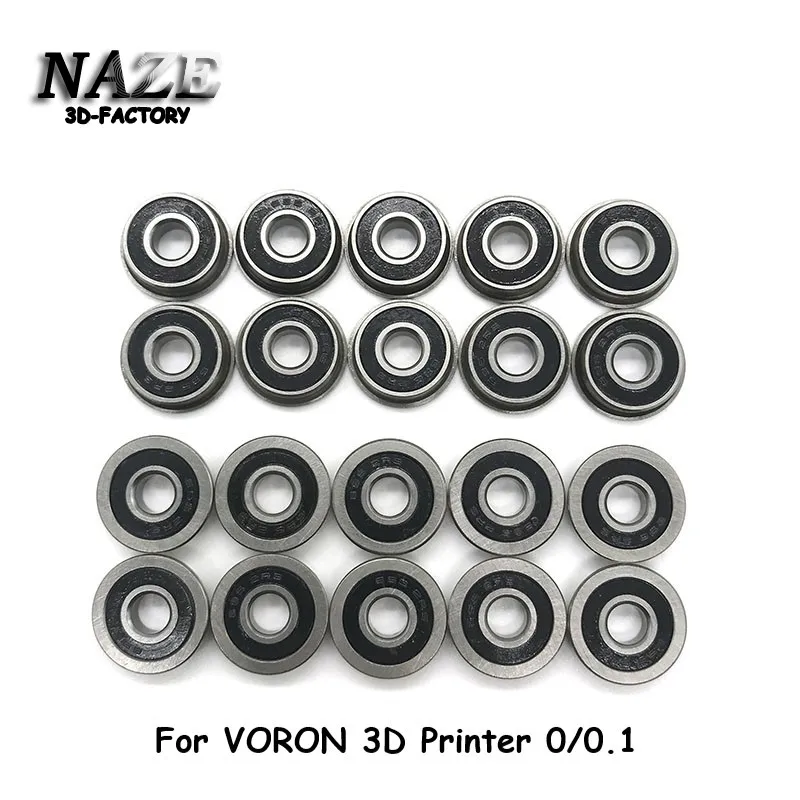 VORON V0/V0.1 10 шт. F623RS подшипник ABEC-7 фланцевые миниатюрные подшипники F623-2RS 3x10x4 мм шарикоподшипники для 3D-принтера Voron 0/0.1
VORON V0/V0.1 10 шт. F623RS подшипник ABEC-7 фланцевые миниатюрные подшипники F623-2RS 3x10x4 мм шарикоподшипники для 3D-принтера Voron 0/0.1
