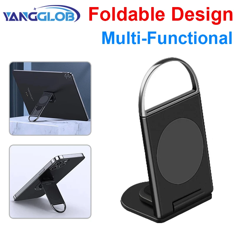 Universal Foldable Metal Phone Holder Desktop Stand with Magnetic Kickstand Back Sticker Invisible Bracket for Cell Phones
Universal Foldable Metal Phone Holder Desktop Stand with Magnetic Kickstand Back Sticker Invisible Bracket for Cell Phones