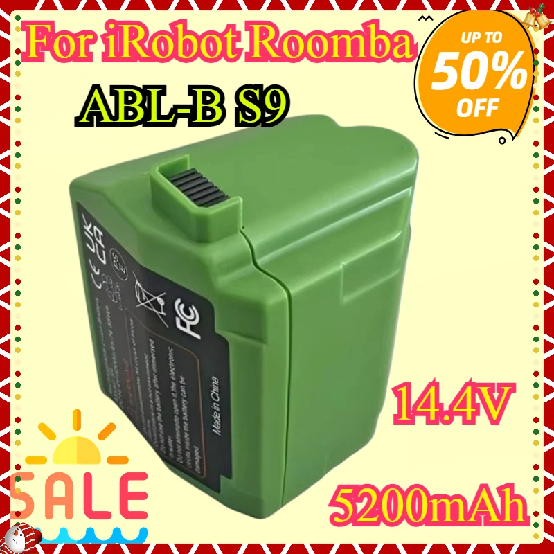 New Factory Price ABL-B Sweeper Rechargeable Lithium Ion Battery for iRobot Roomba S9 9150 S9+ Sweep Robot Battery
New Factory Price ABL-B Sweeper Rechargeable Lithium Ion Battery for iRobot Roomba S9 9150 S9+ Sweep Robot Battery