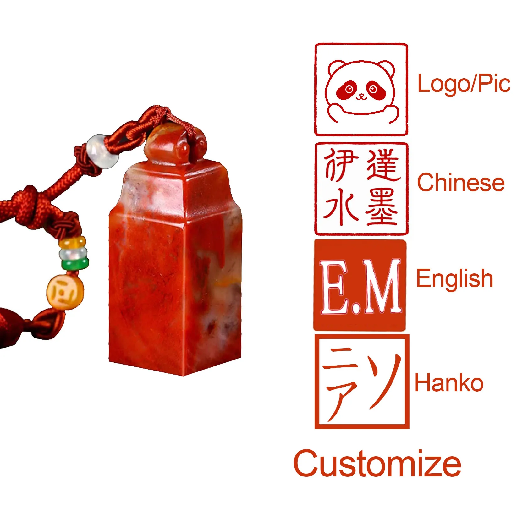 Custom Name Stamp for Calligraphy Natural Shoushan stone seal stamp Square Red Stamp English Chinese Hanko Seal Gifts
Custom Name Stamp for Calligraphy Natural Shoushan stone seal stamp Square Red Stamp English Chinese Hanko Seal Gifts