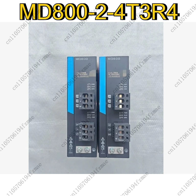 Accessories Multi-machine Drive Frequency Converter, MD800-2-4T3R4, 2x0.75kW, 400V
Accessories Multi-machine Drive Frequency Converter, MD800-2-4T3R4, 2x0.75kW, 400V