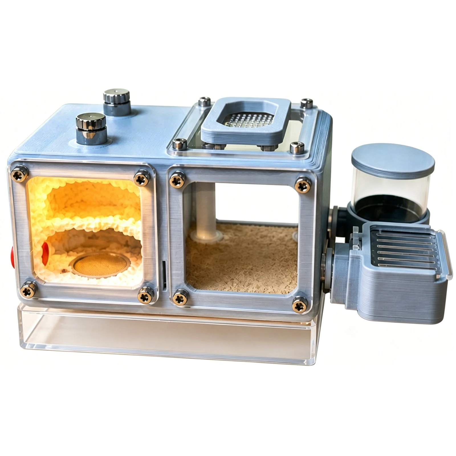 Acrylic Ant Farm with Light and Water Feeder, Waste Area, Pet Ant Nest Workshop, Concrete and Plaster Ant Queen Nest Castle
Acrylic Ant Farm with Light and Water Feeder, Waste Area, Pet Ant Nest Workshop, Concrete and Plaster Ant Queen Nest Castle