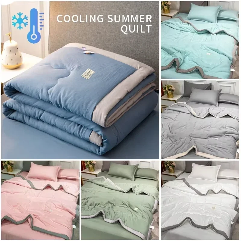 Japanese Quilted Summer Quilt Super Soft Skin-friendly Summer Blanket Breathable Lightweight Duvet Air-conditioned Comforter
Japanese Quilted Summer Quilt Super Soft Skin-friendly Summer Blanket Breathable Lightweight Duvet Air-conditioned Comforter