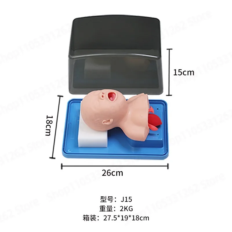 Advanced Electronic Intubation Training Model with Alarm for Adult Newborn Infant Airway Management CPR Training Manikin
Advanced Electronic Intubation Training Model with Alarm for Adult Newborn Infant Airway Management CPR Training Manikin