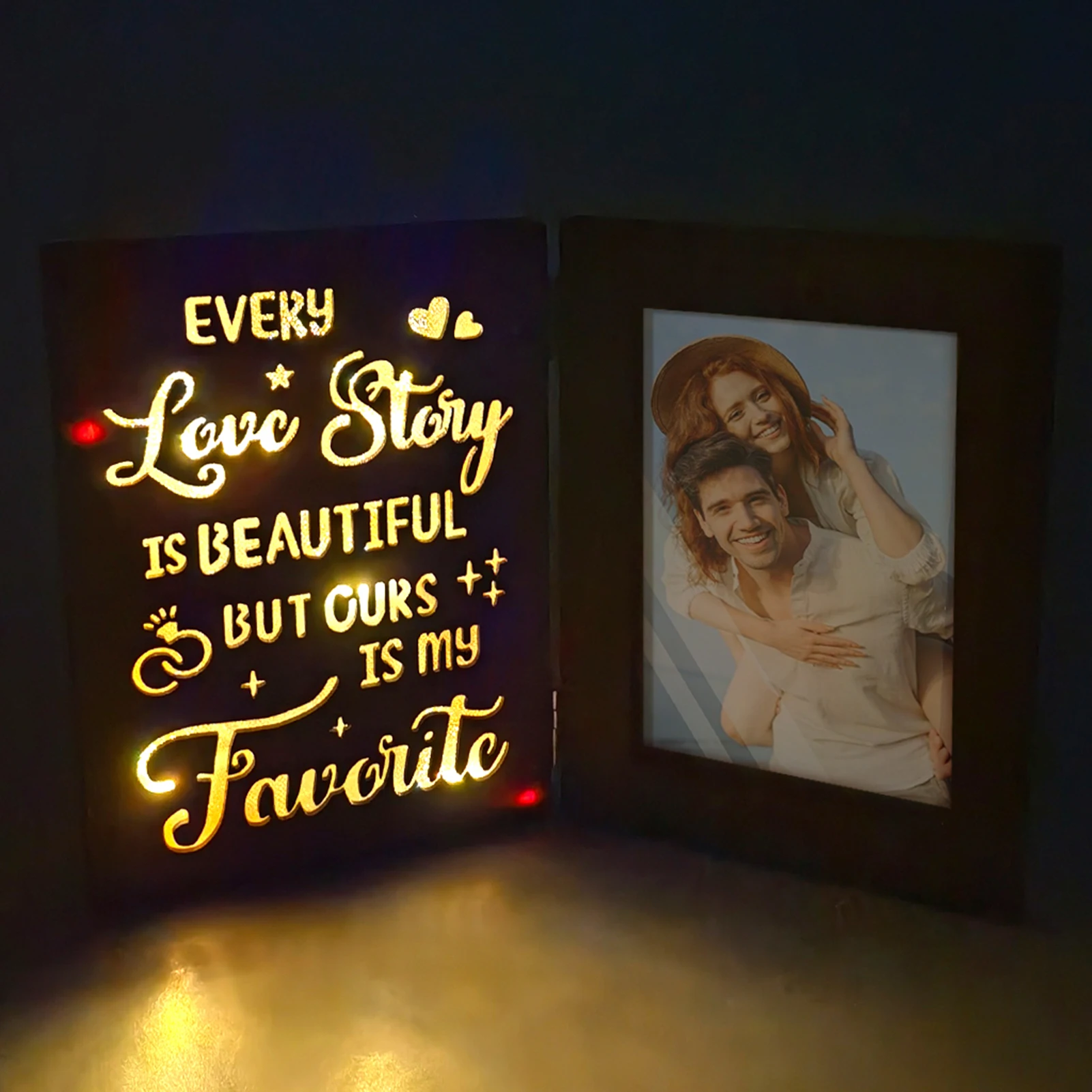 LED Backlit Photo Frame For Couples Romantic Modern Photo Frame For Bedroom Living Room
LED Backlit Photo Frame For Couples Romantic Modern Photo Frame For Bedroom Living Room