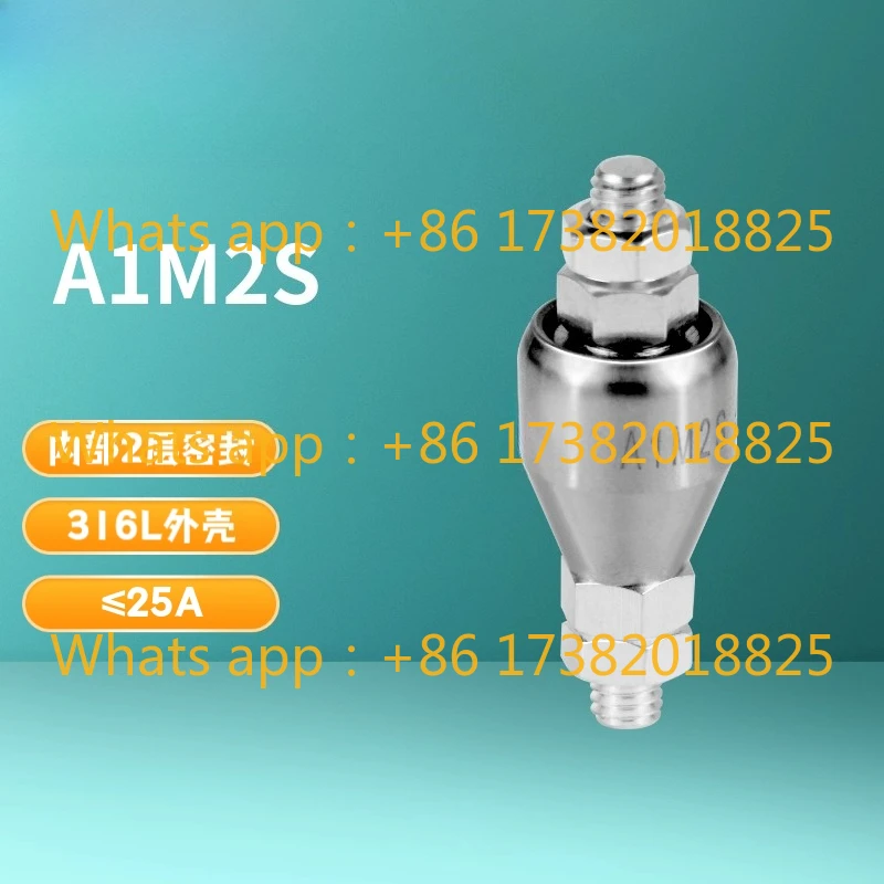 1 channel 20A conductive slip ring A1M2S electroplated diamond wire special slip ring liquid slip ring, stud M5
1 channel 20A conductive slip ring A1M2S electroplated diamond wire special slip ring liquid slip ring, stud M5