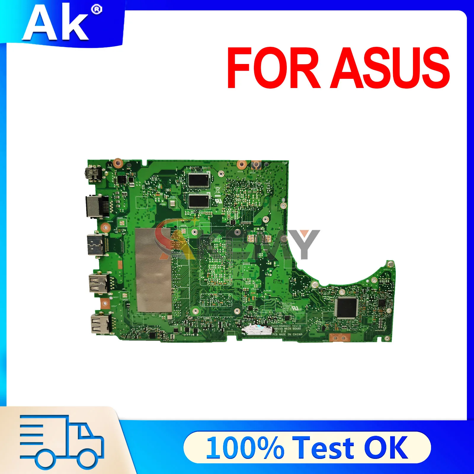 K401UQ K401U Mainboard For ASUS A401U K401UQK A401UQ V401UQ V401U Laptop Motherboard I3 I5 I7 7th Gen CPU 4GB/8G 940M DDR4
K401UQ K401U Mainboard For ASUS A401U K401UQK A401UQ V401UQ V401U Laptop Motherboard I3 I5 I7 7th Gen CPU 4GB/8G 940M DDR4