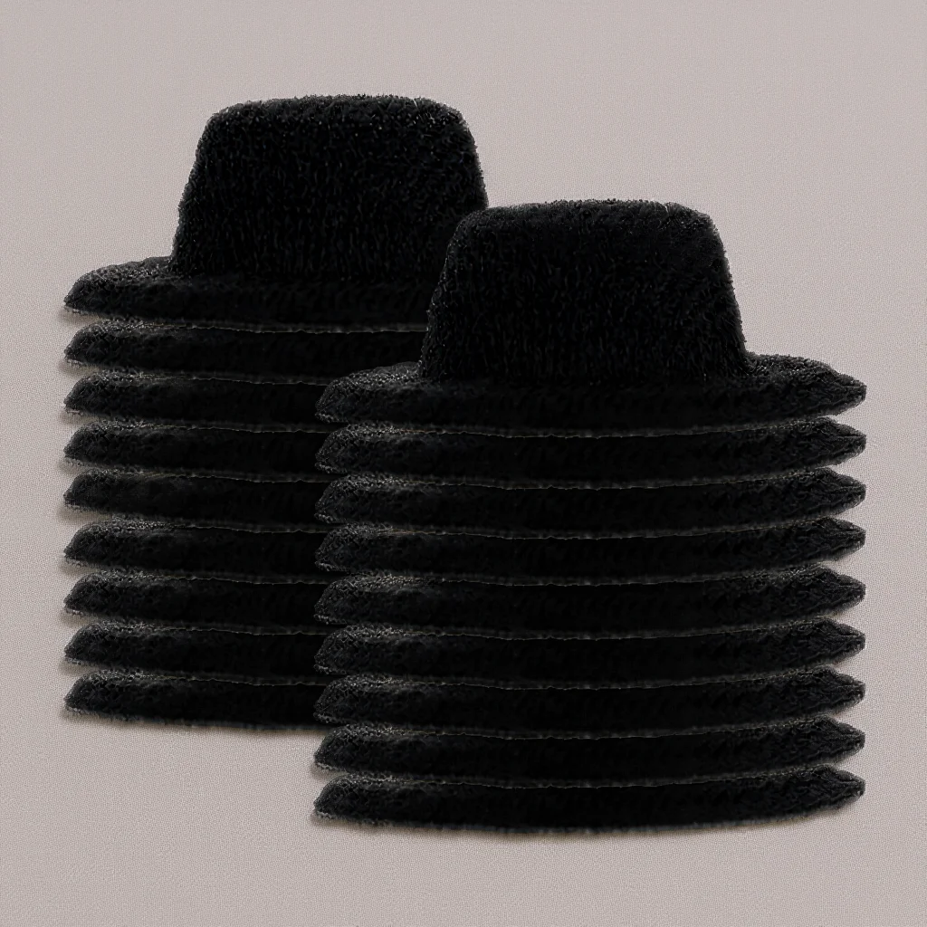 20pcs Black Miniature For Diy Dress-Up Accessories Lightweight Miniature Mini Hats For Diy Hats Chic Style
20pcs Black Miniature For Diy Dress-Up Accessories Lightweight Miniature Mini Hats For Diy Hats Chic Style