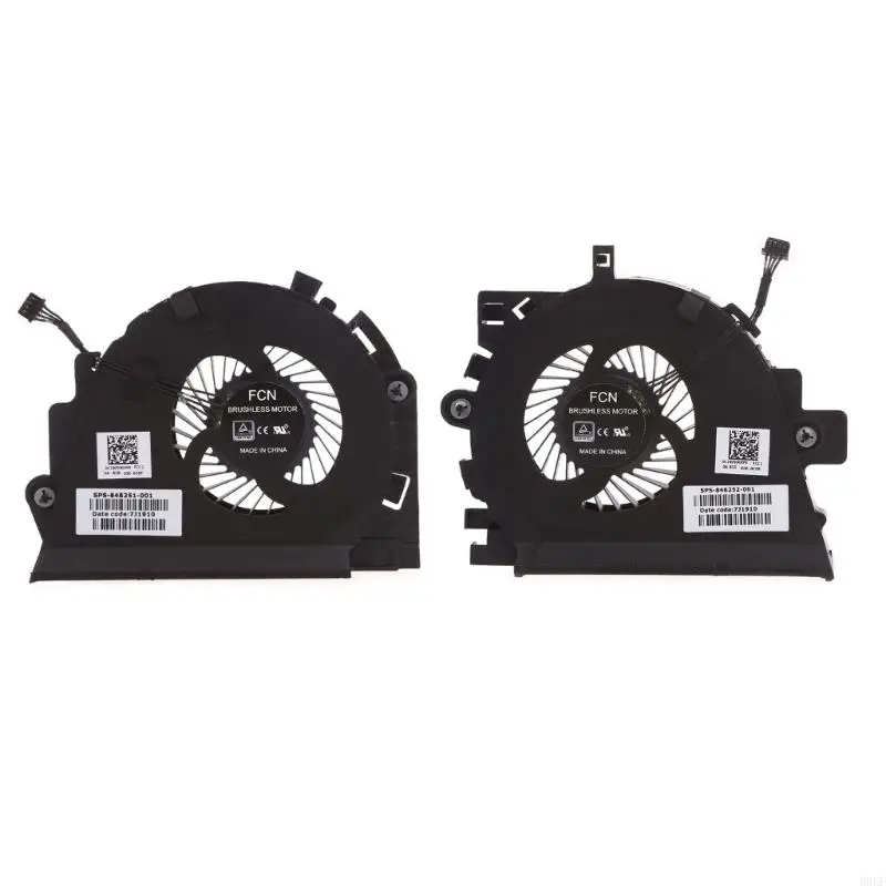 B0KF Replacement Laptop CPU GPU Cooling Fan Cooler for For HP ZBook 15G3 Laptop Graphics Card Radiator 848251-001 848252-001
B0KF Replacement Laptop CPU GPU Cooling Fan Cooler for For HP ZBook 15G3 Laptop Graphics Card Radiator 848251-001 848252-001