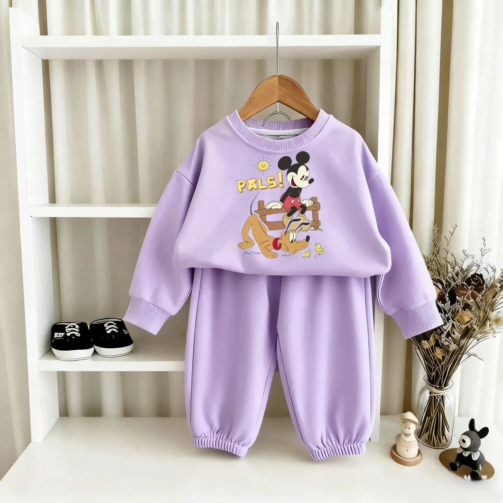 Autumn Children Disney Mickey Mouse Printed Toddler Tracksuits Multiple Cute Playful Designs Baby Clothes Boys GirlsCostume 2Pcs
Autumn Children Disney Mickey Mouse Printed Toddler Tracksuits Multiple Cute Playful Designs Baby Clothes Boys GirlsCostume 2Pcs