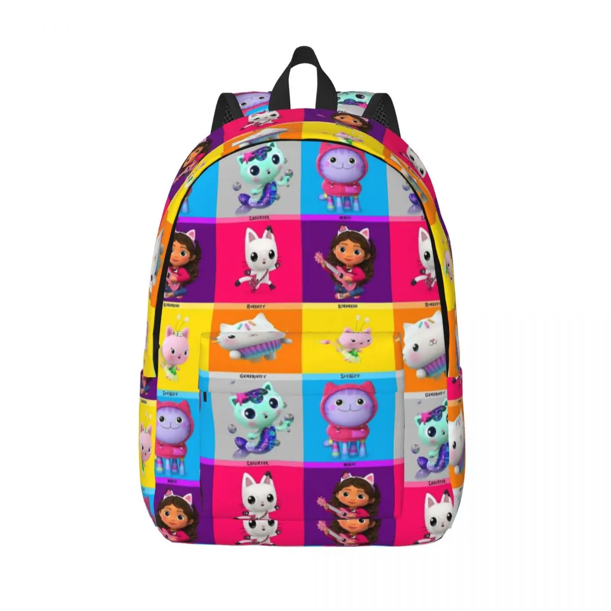 Gabby's Dollhouse Backpack Sports Student Hiking Travel Kitty Fantastical Dollhouse Daypack for Women Laptop Computer Canvas Bag
Gabby's Dollhouse Backpack Sports Student Hiking Travel Kitty Fantastical Dollhouse Daypack for Women Laptop Computer Canvas Bag