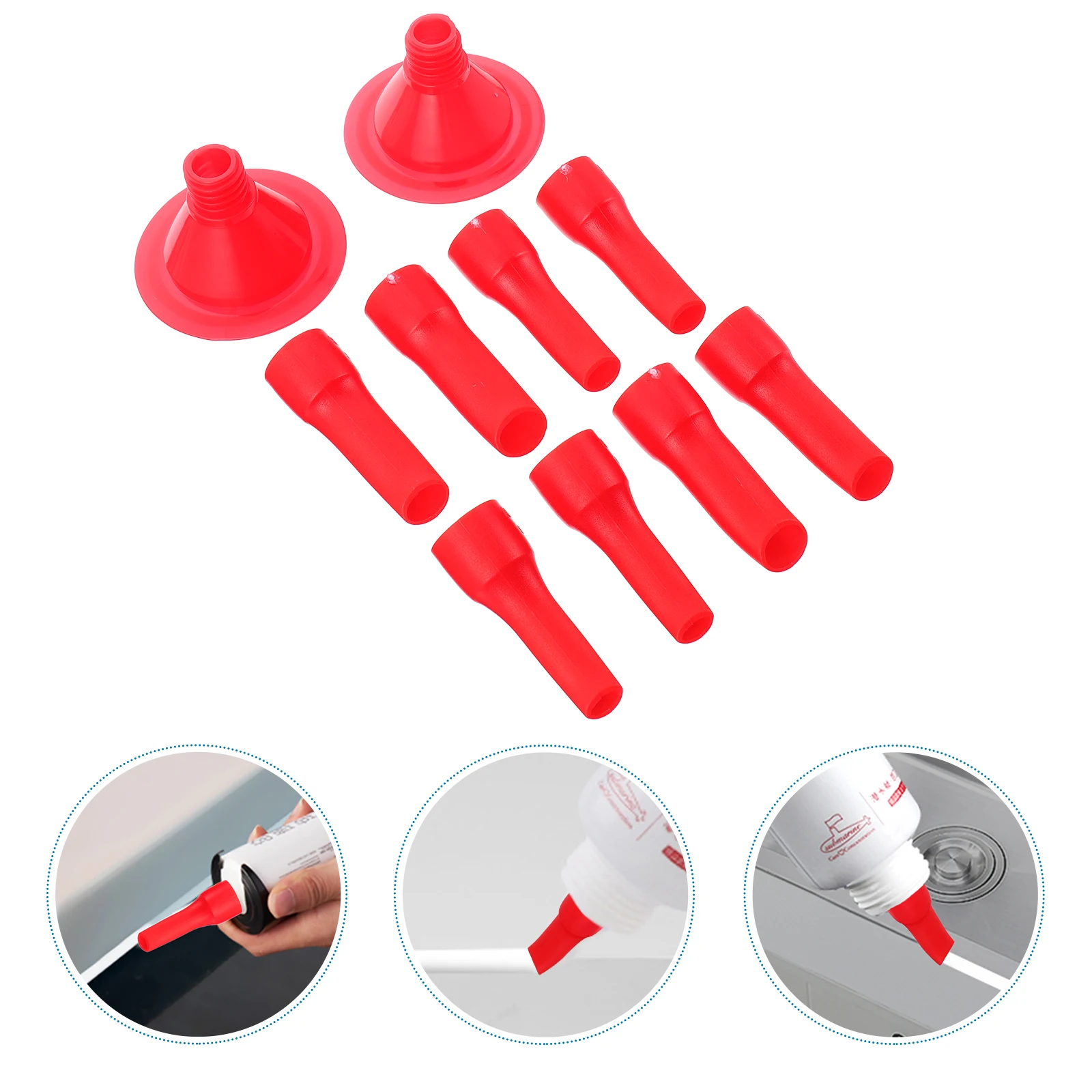 10 шт., насадка для герметика, отделочный инструмент для стеклянных дверей, окон, раковины на крышу автомобиля, прочный пластик
10 шт., насадка для герметика, отделочный инструмент для стеклянных дверей, окон, раковины на крышу автомобиля, прочный пластик