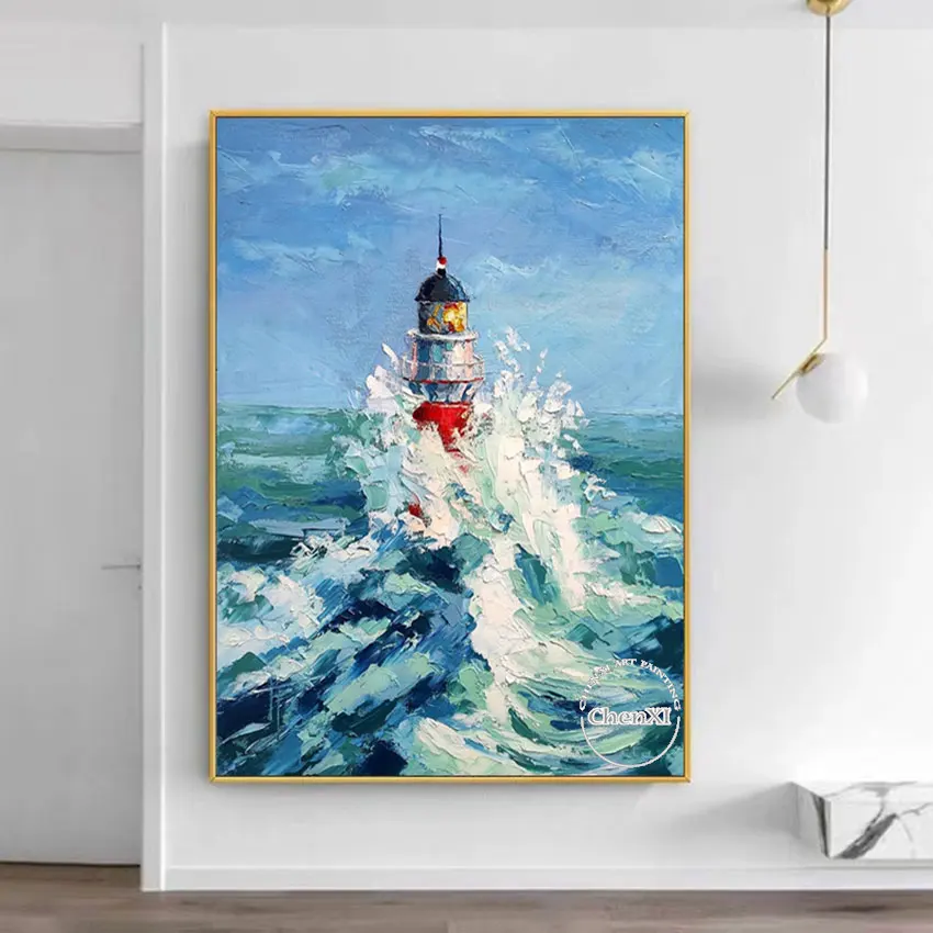 Seascape Canvas Oil Painting, Hand Painted Abstract Knife, Acrylic Paintings, Unframed Wall Decoration, Art Hot Selling Item
Seascape Canvas Oil Painting, Hand Painted Abstract Knife, Acrylic Paintings, Unframed Wall Decoration, Art Hot Selling Item