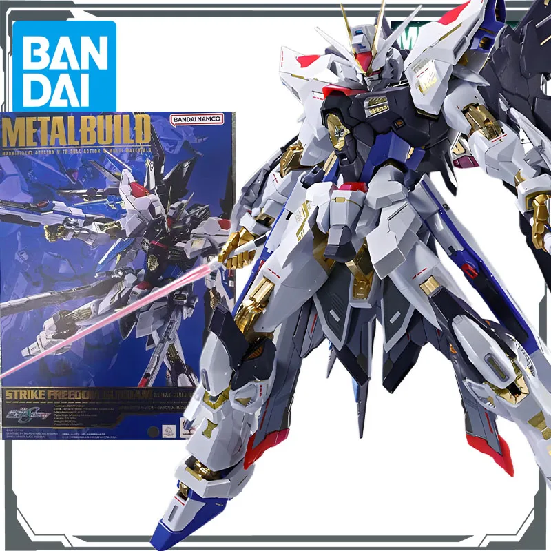 Bandai Original Mobile Gundam METAL BUILD STRIKE FREEDOM GUNDAM 195mm Anime Action Figures Toys for Boys Gift Model Ornaments
Bandai Original Mobile Gundam METAL BUILD STRIKE FREEDOM GUNDAM 195mm Anime Action Figures Toys for Boys Gift Model Ornaments