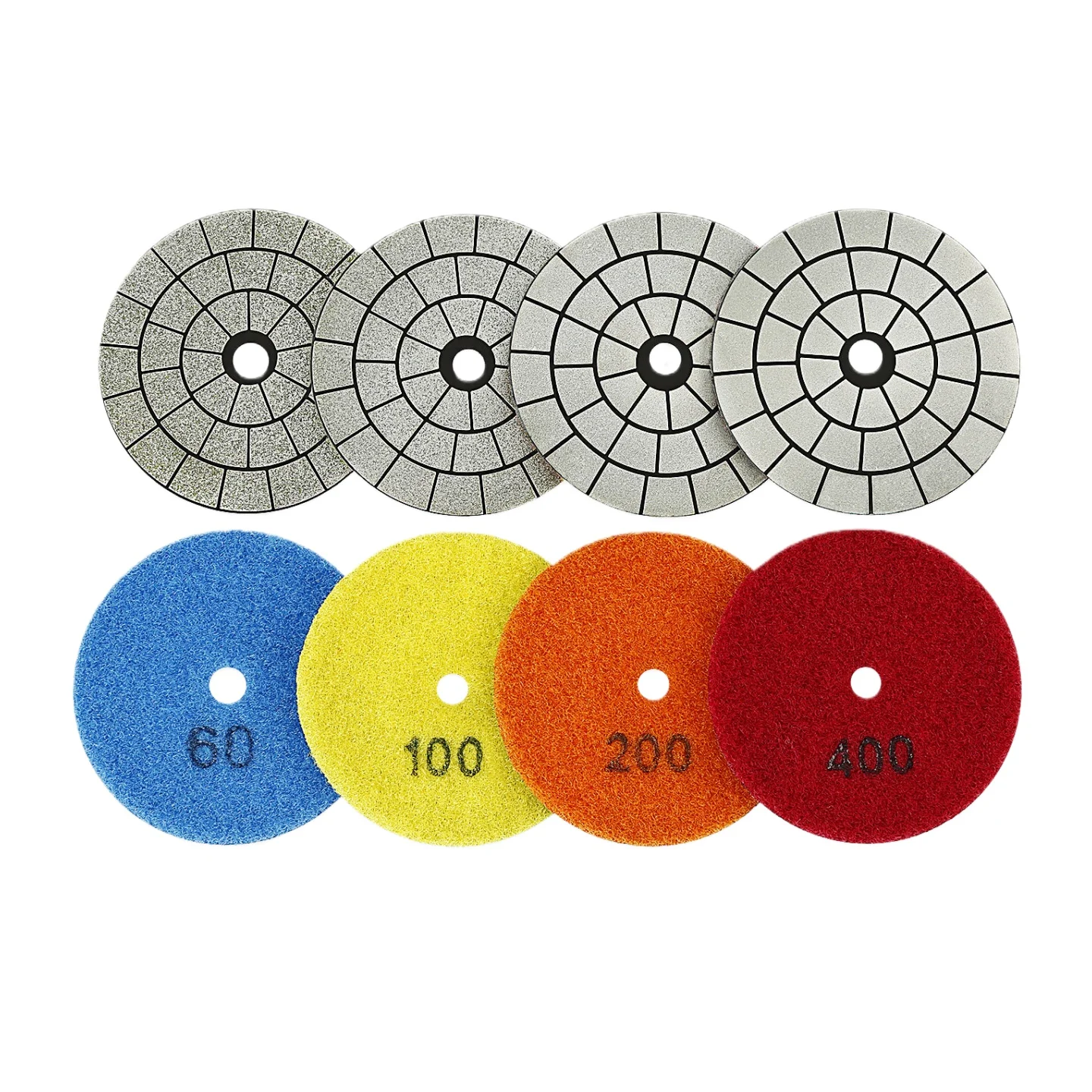 3"/4"/5"/6" Electroplated Diamond Polishing Pad 60-400Grit Grinding Wheel for Angle Grinder Tile Marble Glass Deburring Trimming
3"/4"/5"/6" Electroplated Diamond Polishing Pad 60-400Grit Grinding Wheel for Angle Grinder Tile Marble Glass Deburring Trimming
