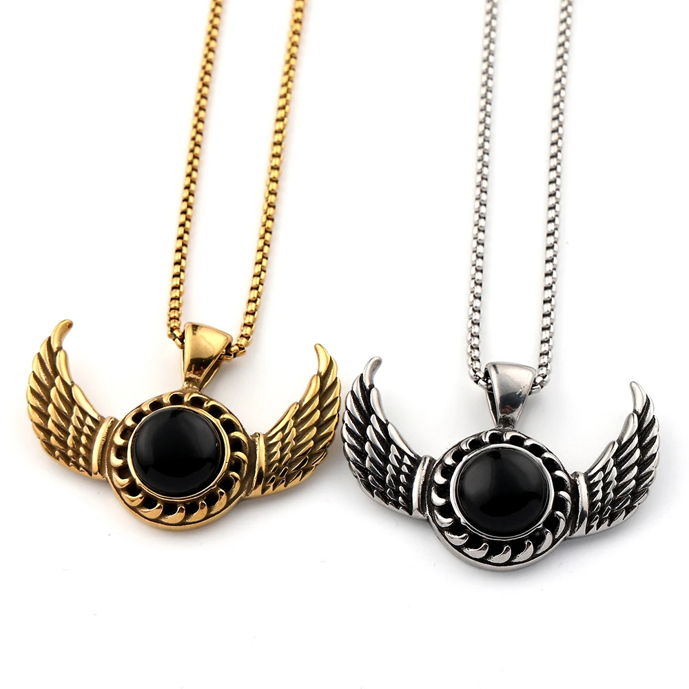 Egyptian Scarab Falcon of Horus Wings Pendant Necklaces for Women Men Stainless Steel Gold Color Black Stone Chain Jewelry Gift
Egyptian Scarab Falcon of Horus Wings Pendant Necklaces for Women Men Stainless Steel Gold Color Black Stone Chain Jewelry Gift