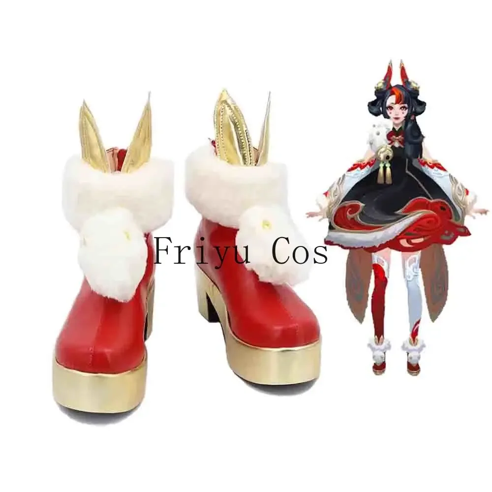 LOL Gwen Cosplay Shoes Game League of Legends Cos Boots Rabbit Halloween Party Role Play Costume Accessories for Girls Women
LOL Gwen Cosplay Shoes Game League of Legends Cos Boots Rabbit Halloween Party Role Play Costume Accessories for Girls Women
