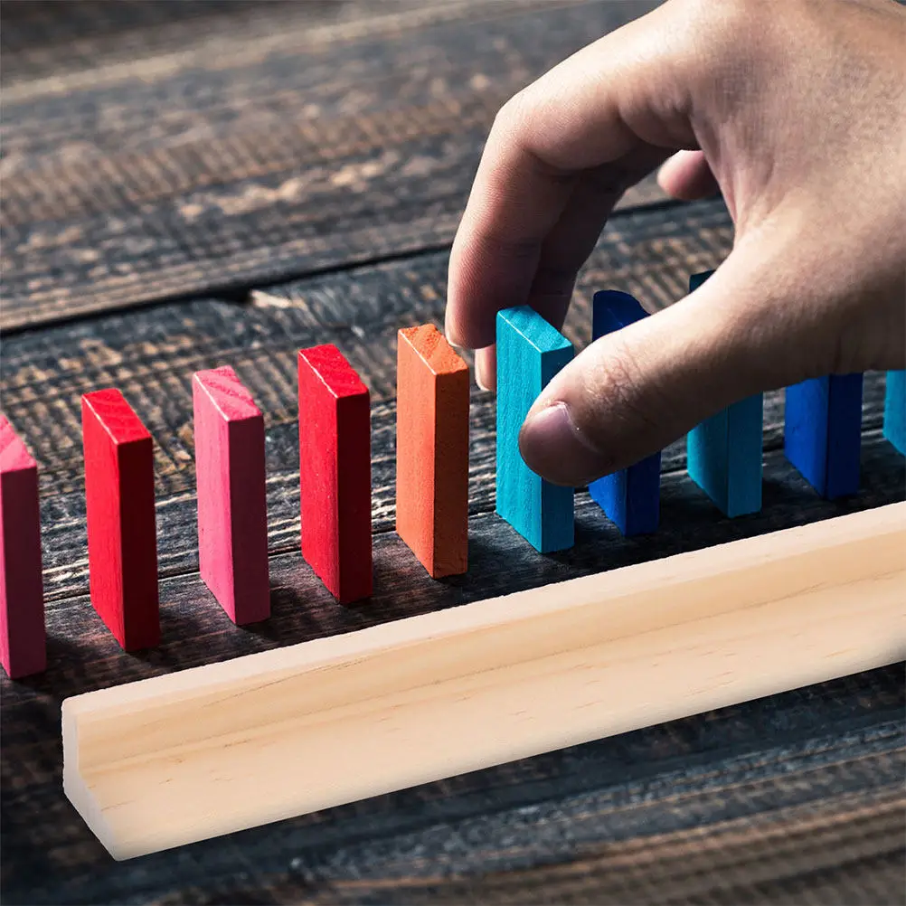 10Pcs Wooden Domino Tray Elegant Desktop Holder for Alphabet Games Card Display Creative Gaming Base Long Term Use
10Pcs Wooden Domino Tray Elegant Desktop Holder for Alphabet Games Card Display Creative Gaming Base Long Term Use