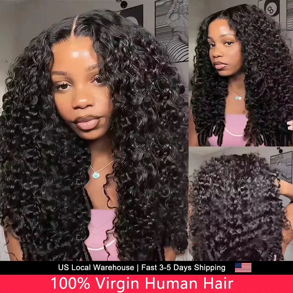 100% Water Wave 13x4 13x6 Lace Front Wigs Human Hair Curly Wave Natural Remy Deep Wave Human Hair Wigs For Afro American Ladies Natural Scalp Look Daily Travel Evening Formal Occasion Styling
100% Water Wave 13x4 13x6 Lace Front Wigs Human Hair Curly Wave Natural Remy Deep Wave Human Hair Wigs For Afro American Ladies Natural Scalp Look Daily Travel Evening Formal Occasion Styling