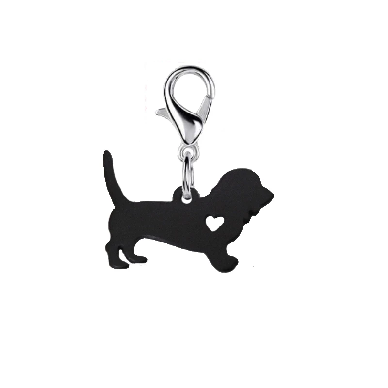 animal Basset Hound Custom Black Dog Keychains with 11mm plating lobster clasp Fashion jewelry Keychains accessories
animal Basset Hound Custom Black Dog Keychains with 11mm plating lobster clasp Fashion jewelry Keychains accessories