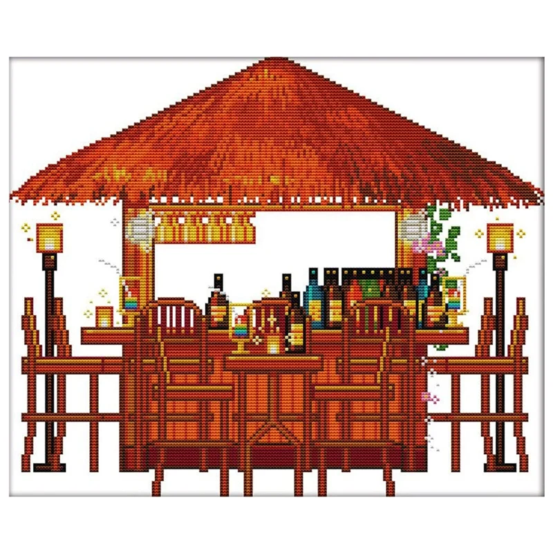 Embroidery Starter Kits Stamped Cross Stitch Kits Beginners For DIY Embroidery (Happy Times Pattern Designs)
Embroidery Starter Kits Stamped Cross Stitch Kits Beginners For DIY Embroidery (Happy Times Pattern Designs)