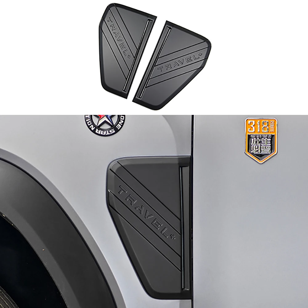 Car Leaf Panel Decorative Cover Body Side Mark Air Vent Modified Car Exterior Trim Parts For Chery Jetour Traveler 2023 2024
Car Leaf Panel Decorative Cover Body Side Mark Air Vent Modified Car Exterior Trim Parts For Chery Jetour Traveler 2023 2024