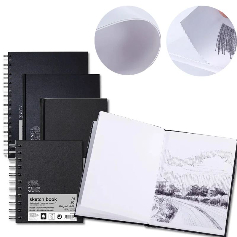 A6/A5/A4 Sketchbook 50 Pages 170gsm Thickened Paper Coil/Glue Assembly for Outdoor Sketching Manuscript Art Students Practice
A6/A5/A4 Sketchbook 50 Pages 170gsm Thickened Paper Coil/Glue Assembly for Outdoor Sketching Manuscript Art Students Practice