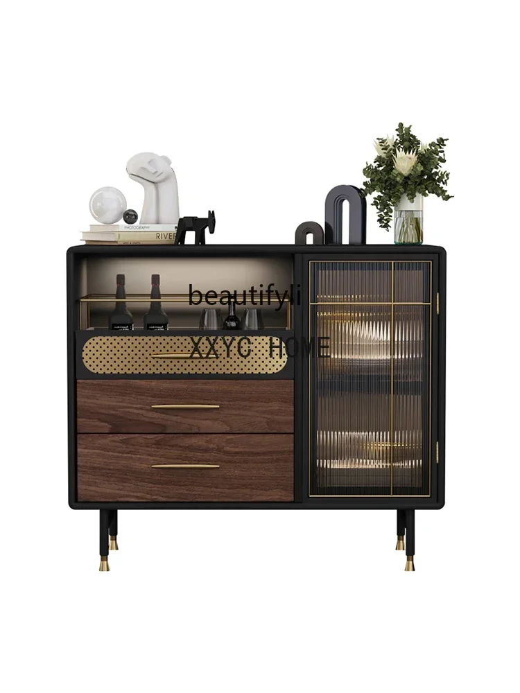 Entrance Cabinet Living Room Hall Cabinet Modern Induction Lamp Locker Solid Wood Glass Sideboard Cabinet
Entrance Cabinet Living Room Hall Cabinet Modern Induction Lamp Locker Solid Wood Glass Sideboard Cabinet