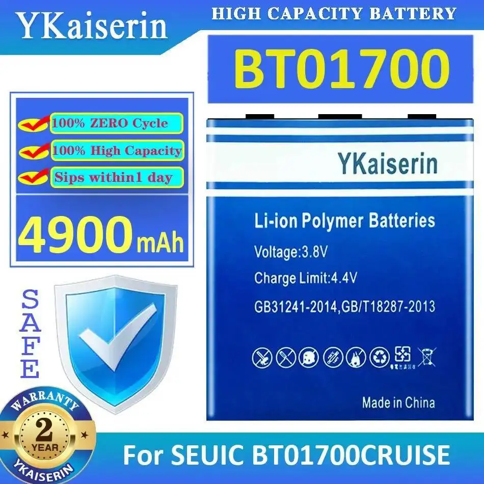 Scan Gun Battery 4900Mah BT01700 Premium Replacement For Seuic BT01700CRUISE Pda
Scan Gun Battery 4900Mah BT01700 Premium Replacement For Seuic BT01700CRUISE Pda
