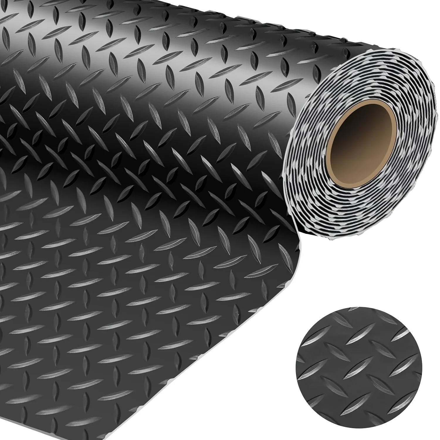 4 X 10Ft Premium for garage Floor Mat, 2.8mm Thick Black Commercial Grade Heavy Duty Parking Mat For Garage Floor, Golf Cart Parking, Water/Stain Resistant Floor Runner (Embossed Diamond Plate), Black 4*10FT/ 4*8FT
4 X 10Ft Premium for garage Floor Mat, 2.8mm Thick Black Commercial Grade Heavy Duty Parking Mat For Garage Floor, Golf Cart Parking, Water/Stain Resistant Floor Runner (Embossed Diamond Plate), Black 4*10FT/ 4*8FT